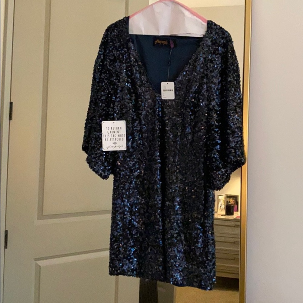 Sequin mini dress